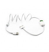 Muvit Switch USB Cable pour iPhone, iPad & iPod, Blanc