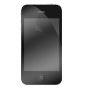 Lot de 2 protections ecran 1 transparent et 1 privee pour iPhone 4/4S