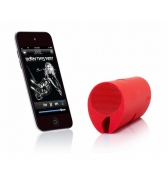 Enceinte nomade sans fil Bluetooth Zooka rouge