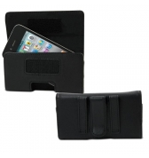 Etui Muvit vog horizontal cuir avec passant ceinture pour iPhone