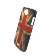 Coque Rigide Mat Motif Drapeau UK Vintage pour Wiko Cink Peax