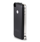 Coque Noire avec batterie intégrée 2200mAh PowerCase Moxie pour iPhone 4/4S