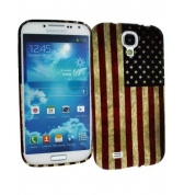Coque SoftyGel Drapeau US pour Samsung galaxy S4 i9500
