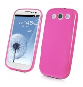 Coque minigel rose Muvit pour Samsung Galaxy S3