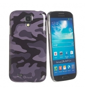 Coque arriere camouflage noire pour Samsung Galaxy S4 I9500