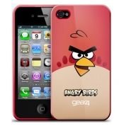 Coque rouge ANGRY BIRDS iPhone 4/4S