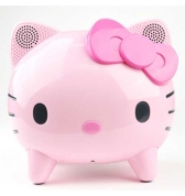 Enceinte Hi Fi Hello Kitty rose et violet avec dock de charge iPhone 4/4S iPhone 3G/3GS iPod