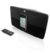 Enceinte stereo Octiv 650 noire Altec Lansing avec telecommande pour iPhone et iPod