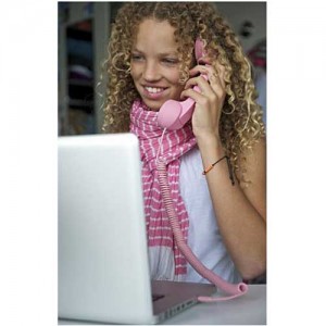 Combine Moshi Moshi rose pour tout telephone mobile Jack 3.5mm universel