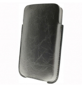 Etui vertical gris argent iphone 3g 3gs