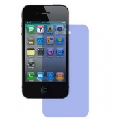Film protecteur ecran transparent bleu iPhone 4/4S