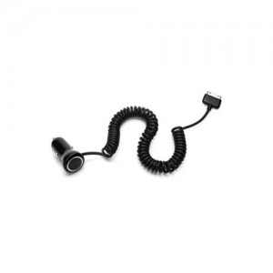 GRIFFIN PowerJolt SE: Chargeur auto + c&acirc;ble spirale iPad/iPhone/iPod