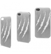 Muvit plaque arriere metal griffure et screen pour iphone 4 / 4S