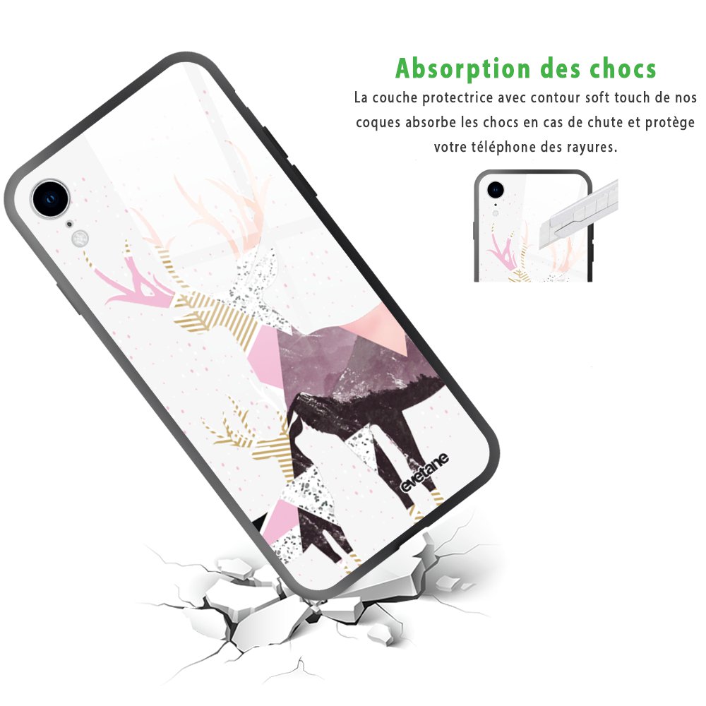 JeQueen Coque Pour IPhone XR De Téléphone - Etui Protection Housse