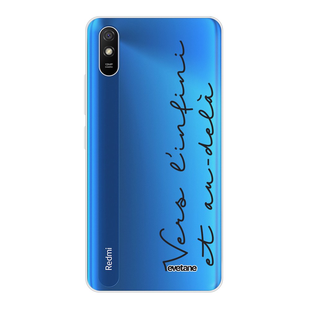 -7⬠sur Coque pour Xiaomi Redmi 9A souple transparente Vers l'infini et l'au delà Motif Ecriture redmi note 9a coque