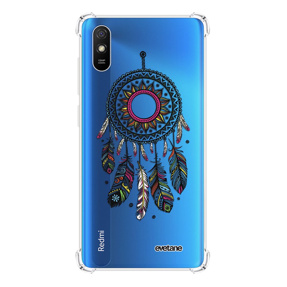 -7⬠sur Coque pour Xiaomi Redmi 9A anti-choc souple angles renforcés transparente Attrape rêve redmi note 9a coque