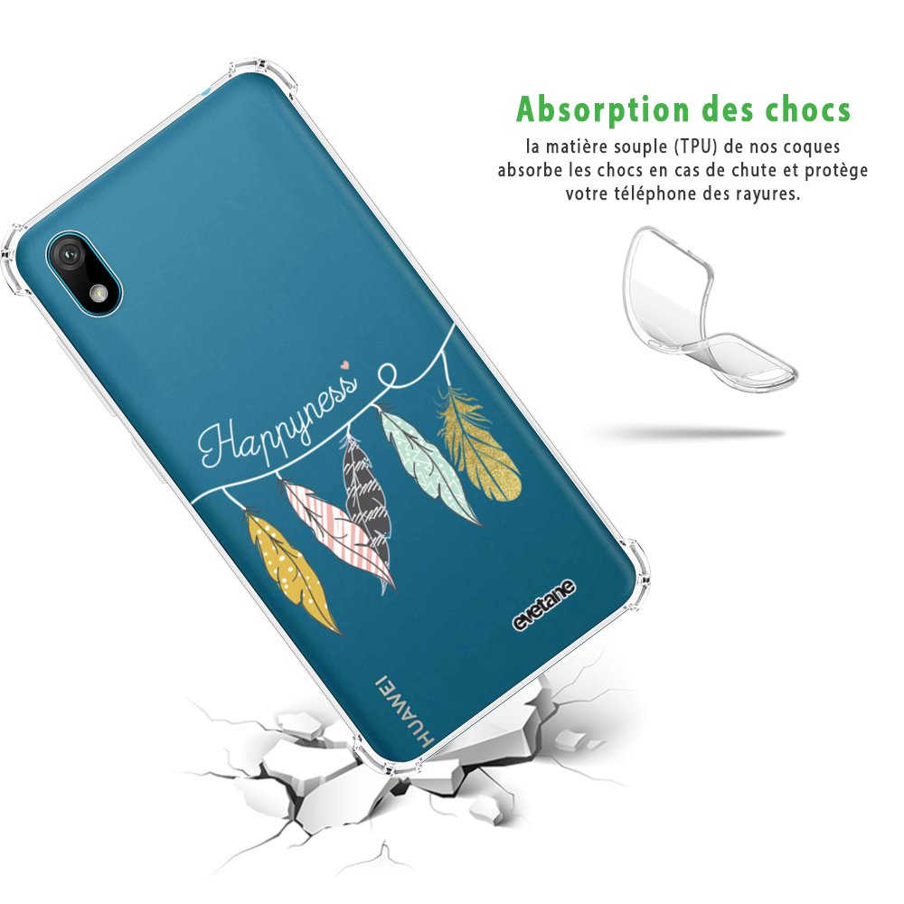 7€ sur Coque pour Huawei Y5 2019 antichoc souple angles renforcés