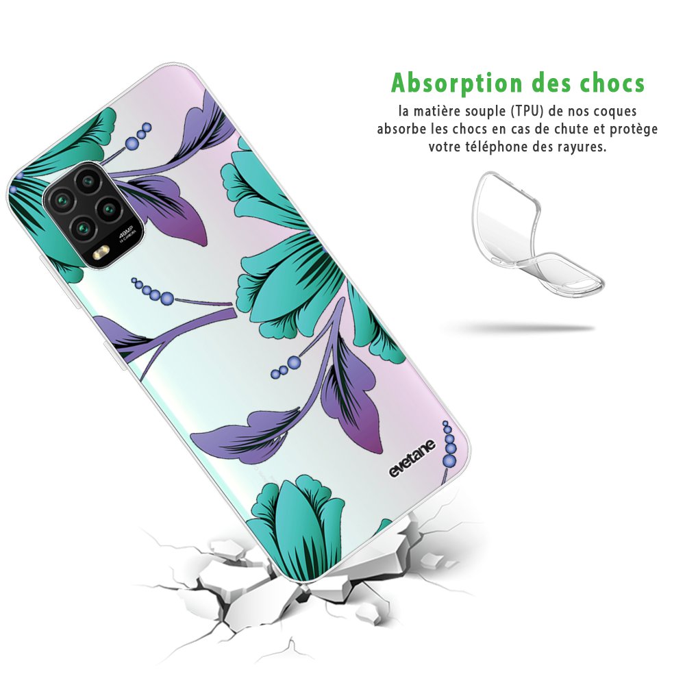 Pack De 3 Coques Fantaisie Pour Xiaomi Mi 10 Lite / Mi 10 Lite 5G – Novago – Gel Silicone