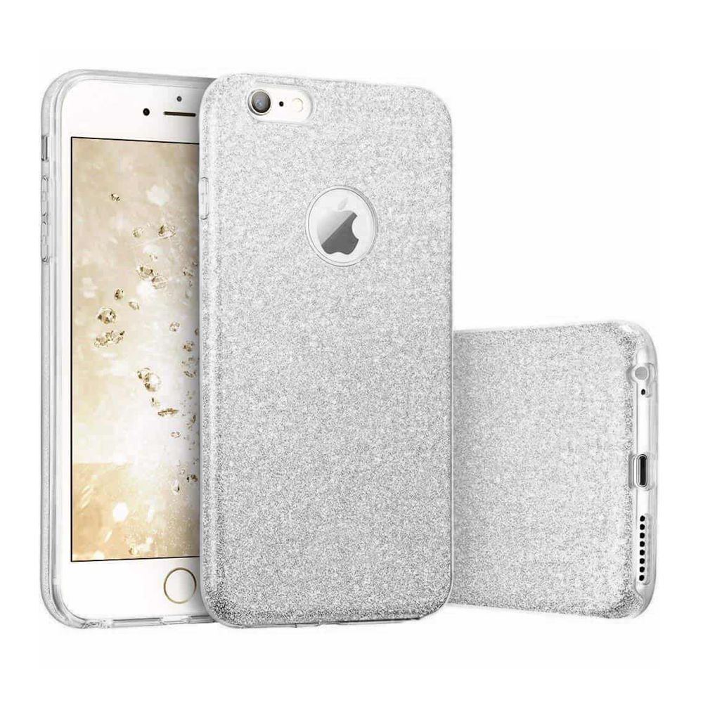 Coque Silicone Qui Ne Jaunit Pas -12€10 sur Coque en silicone souple pailletée pour iPhone 6 Plus/ 6S
