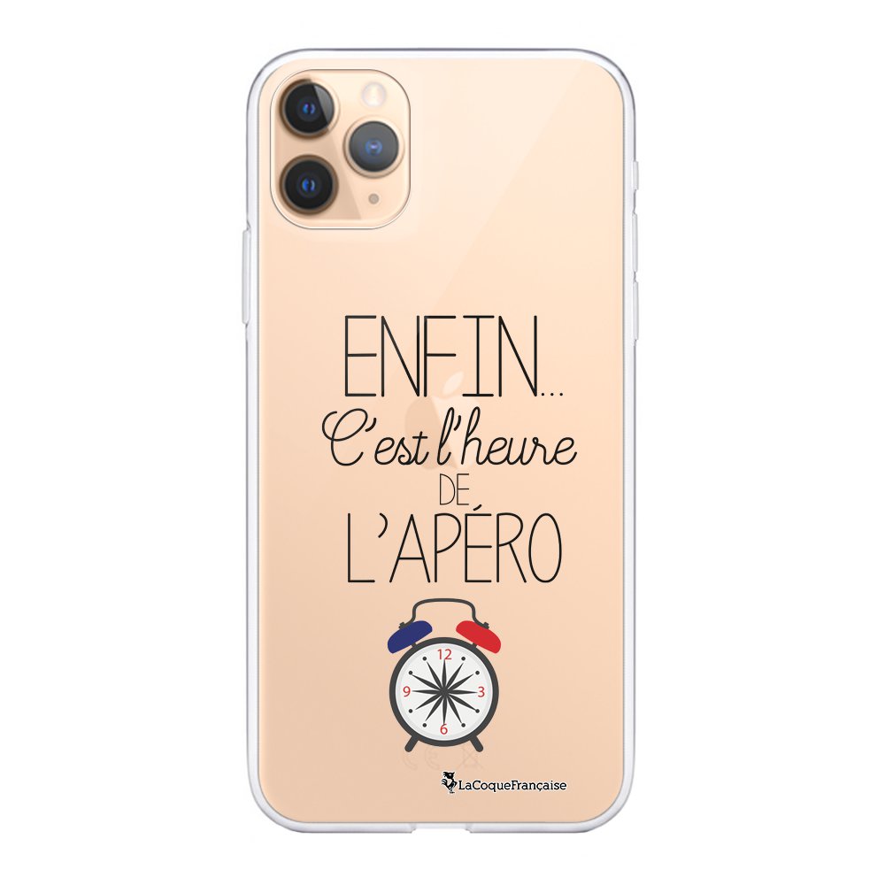 Coque Iphone Transparente Qui Ne Jaunit Pas -5€ sur Coque pour iPhone 11 Pro Max 360 intégrale transparente Heure