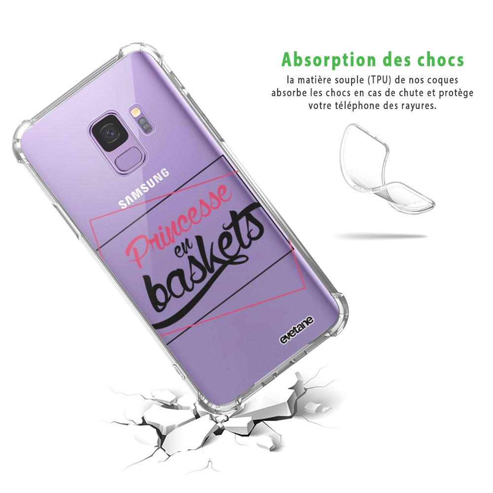 10 sur Coque pour Samsung Galaxy S9 anti choc souple angles renforcés