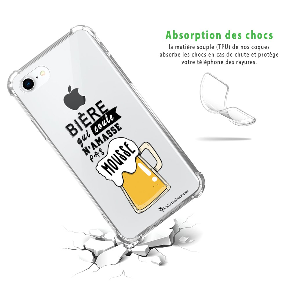 Coque Iphone 8 Transparente Qui Ne Jaunit Pas -17% sur Coque pour iPhone 7/8/ iPhone SE 2020 anti-choc souple angles