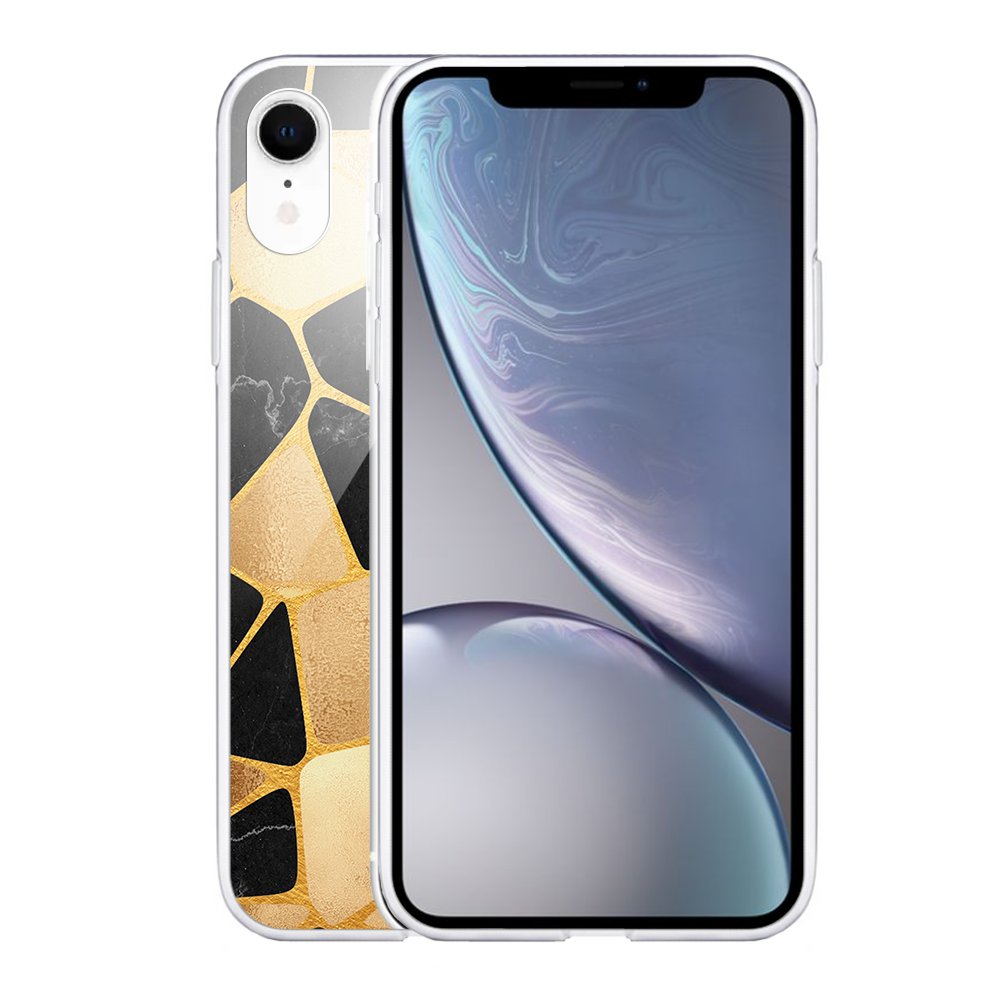 YINLAI Coque Pour IPhone 11 - Cadre Ondulé Ignon - Design Fin Et