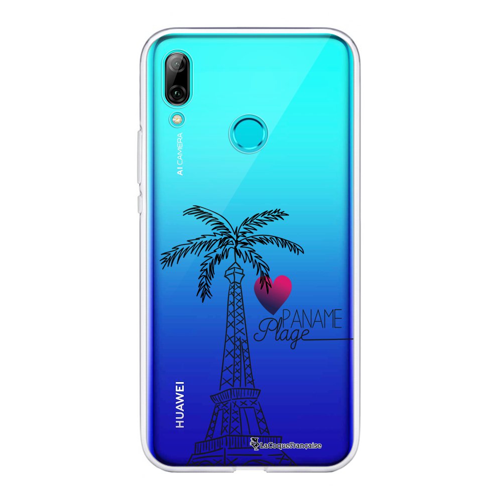 Coque en silicone imprimée compatible Huawei P Smart 2020 Mojito Plage