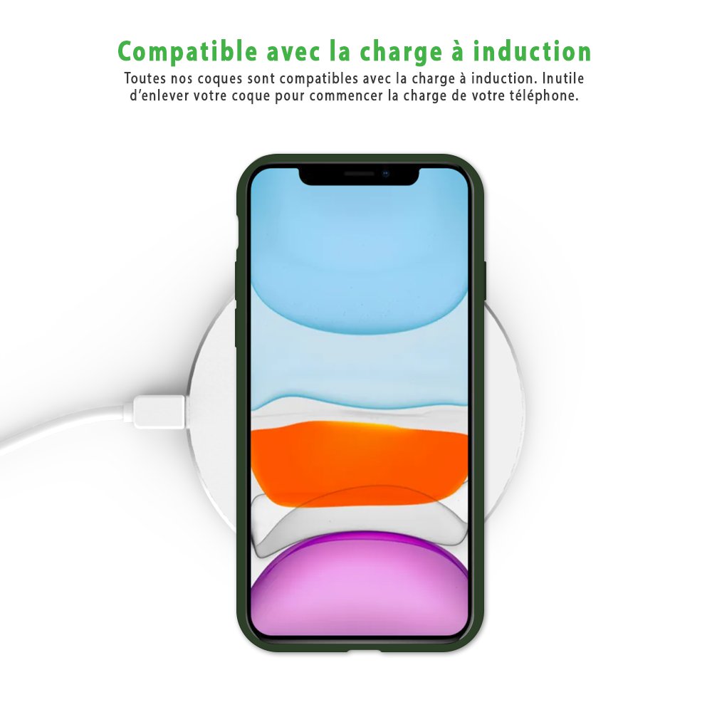 -17% sur Coque pour iPhone 11 Silicone Liquide Douce vert ...