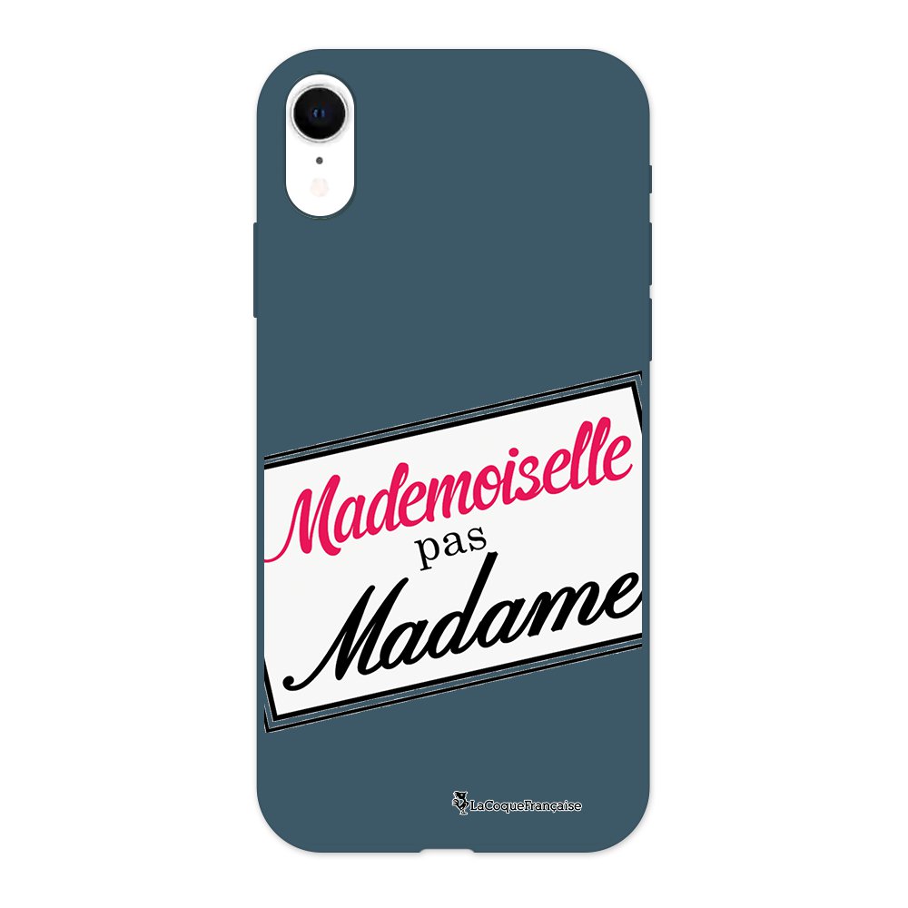 -5€98 sur Coque pour iPhone Xr Silicone Liquide Douce bleu ...