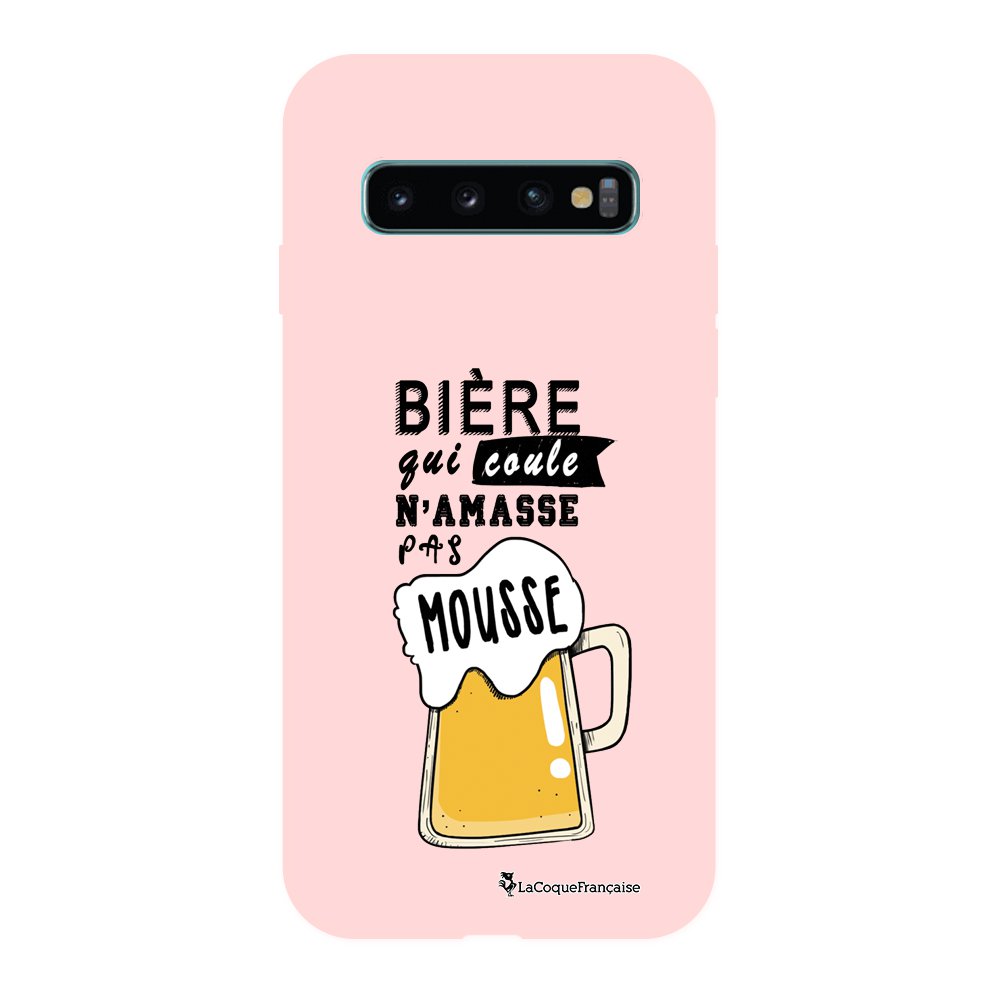 Coque Silicone Qui Ne Jaunit Pas -5€98 sur Coque pour Samsung Galaxy S10 Silicone Liquide Douce rose