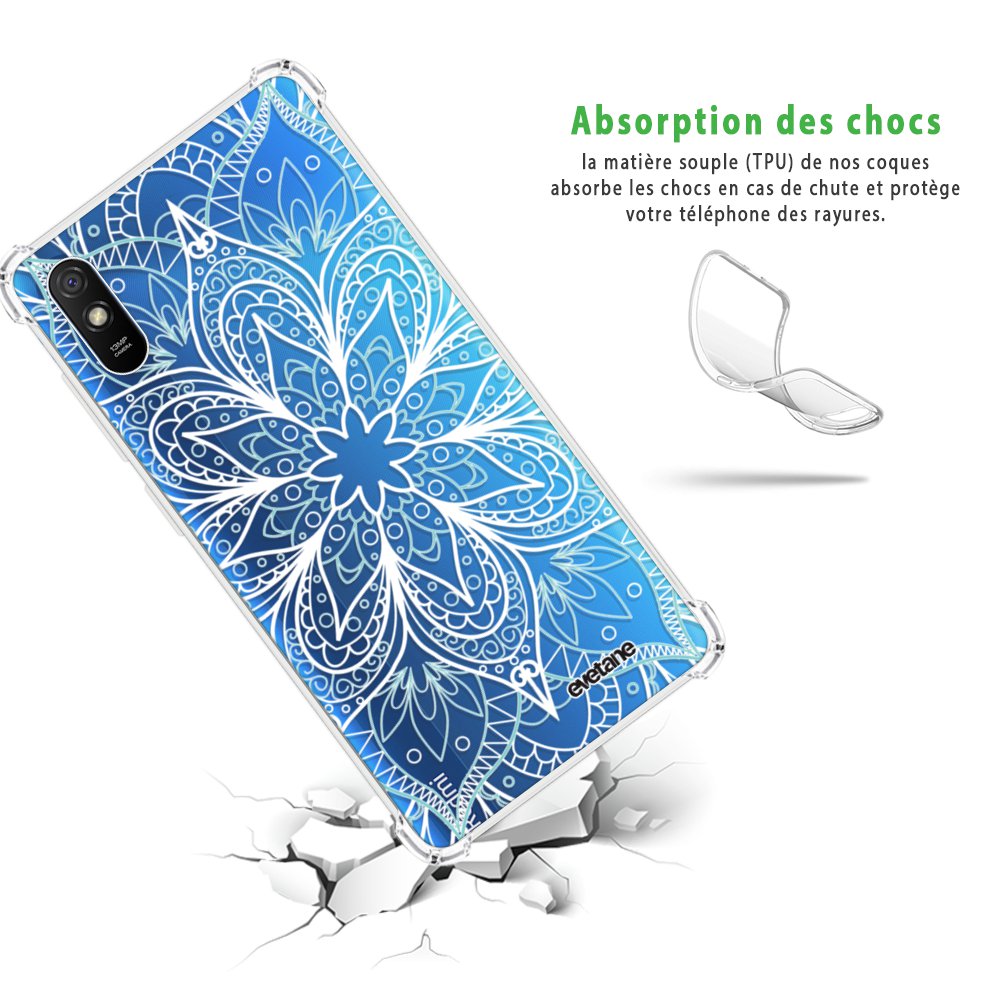 Dakanna Coque Pour [ Xiaomi Redmi 9A ] En Silicone Souple