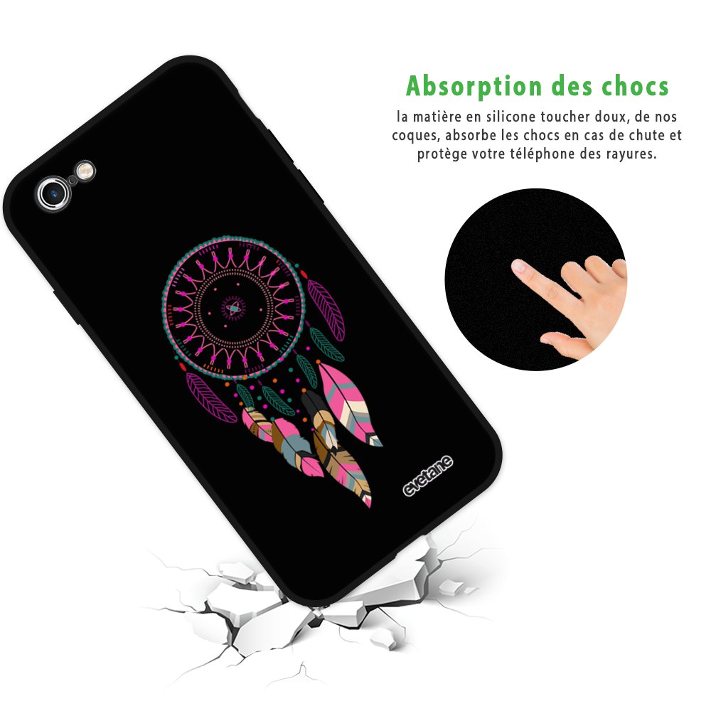 Coque Silicone Rose Pour IPhone 6 / 6s - Étui Fitted - Apple - Neuf (Emballage Ouvert)