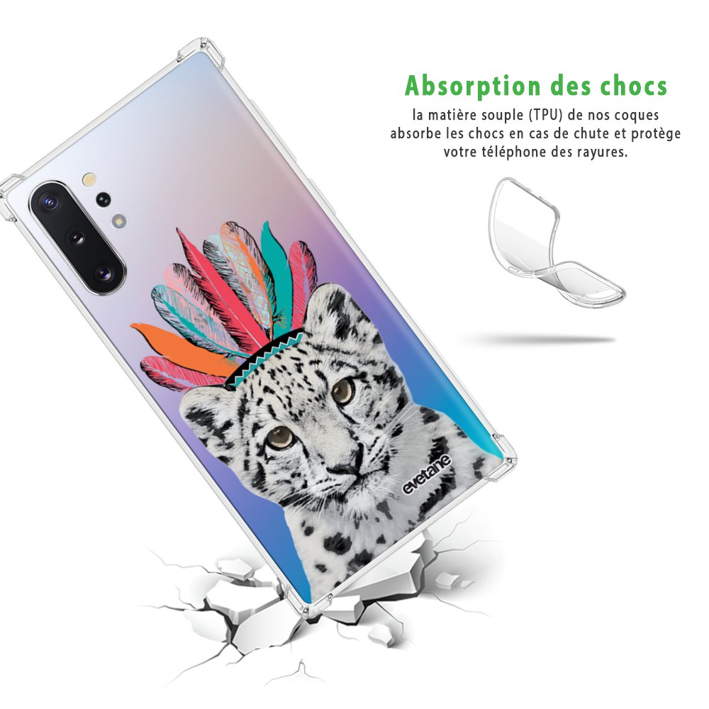 Coque Souple Gel Léopard Pour Samsung Galaxy NOTE 4 - Anti-choc - Marque NOVAGO